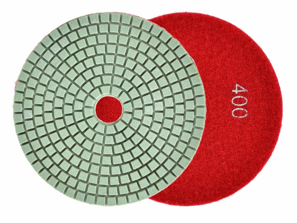 Leštící kotouč pro mokré broušení porcelánových dlaždic 125mm GR400 GEKO GEKO nářadí G78920
