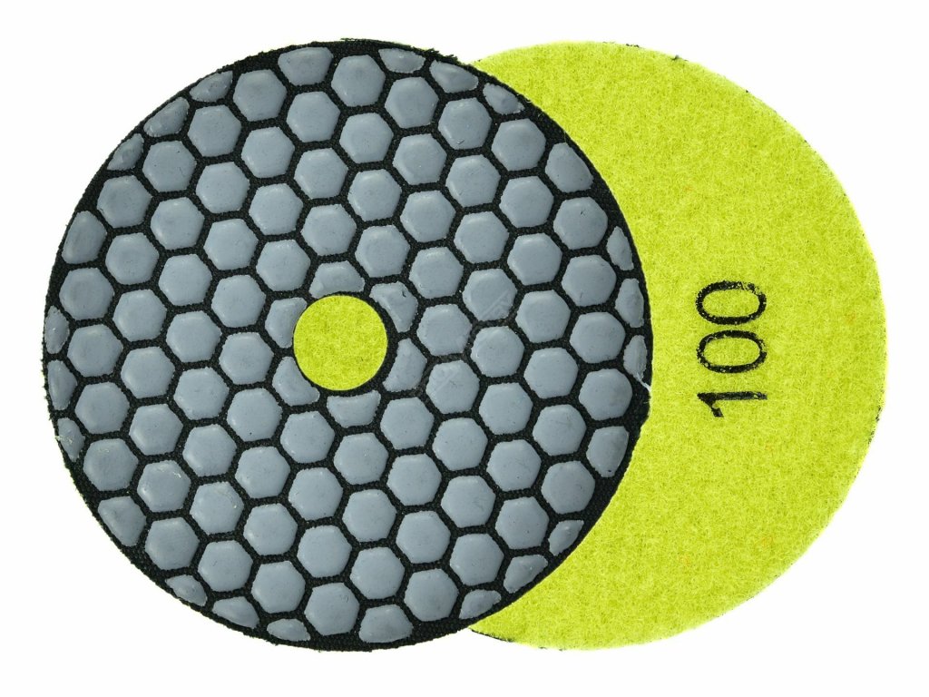 Leštící kotouč na suché broušení kameniny 100mm GR100 GEKO GEKO nářadí G78931