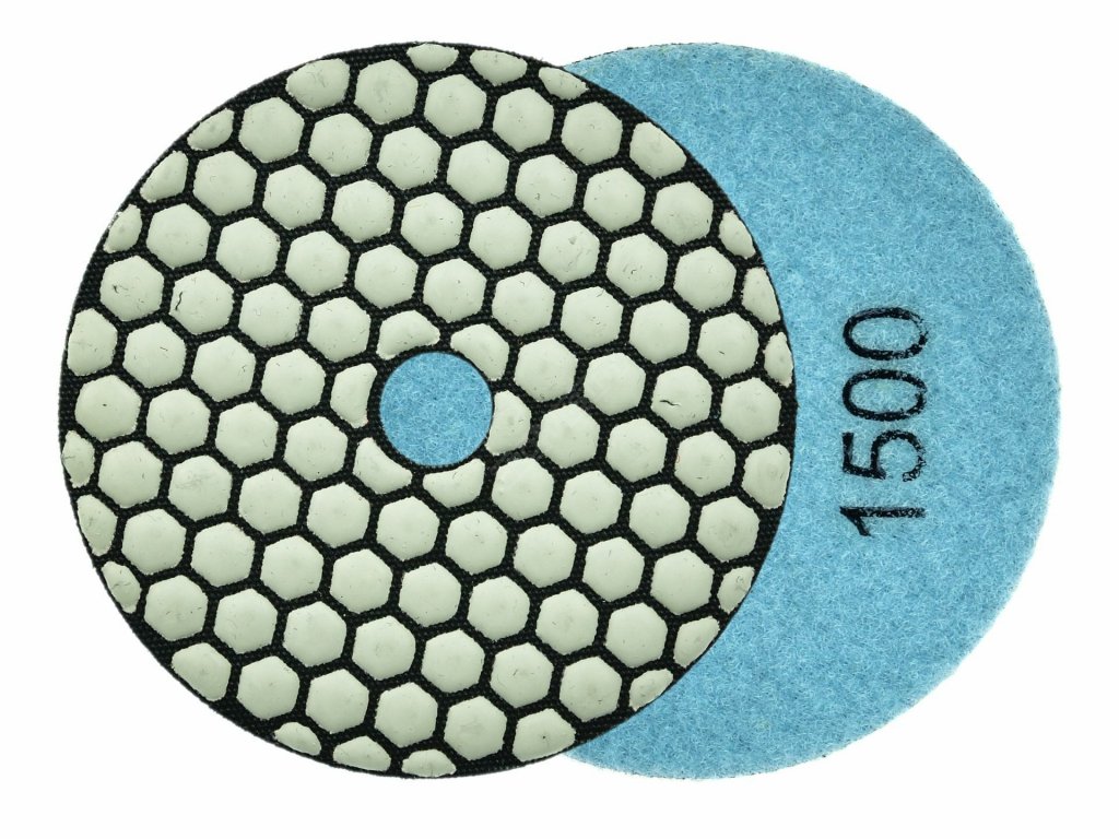 Leštící kotouč na suché broušení kameniny 100mm GR1500 GEKO GEKO nářadí G78935