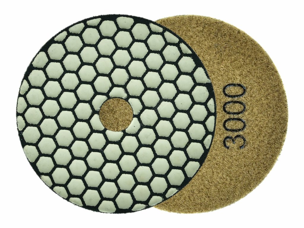 Leštící kotouč na suché broušení kameniny 100mm GR3000 GEKO GEKO nářadí G78936