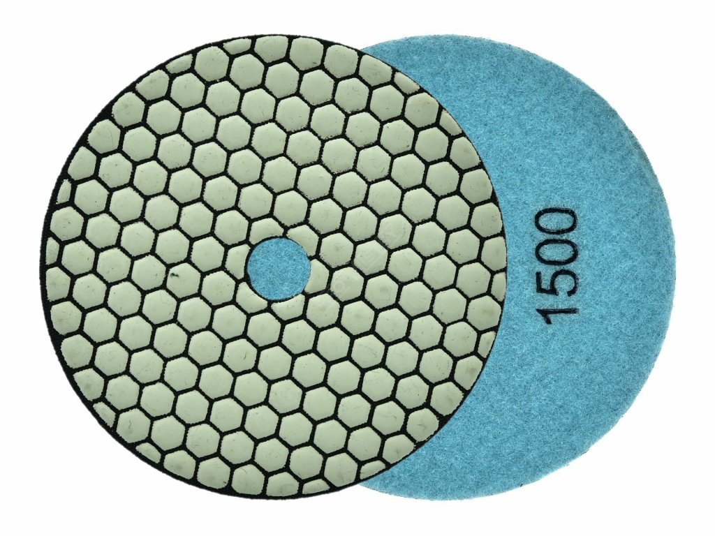 Leštící kotouč pro suché broušení porcelánové kameniny 125mm GR1500 GEKO GEKO nářadí G78942