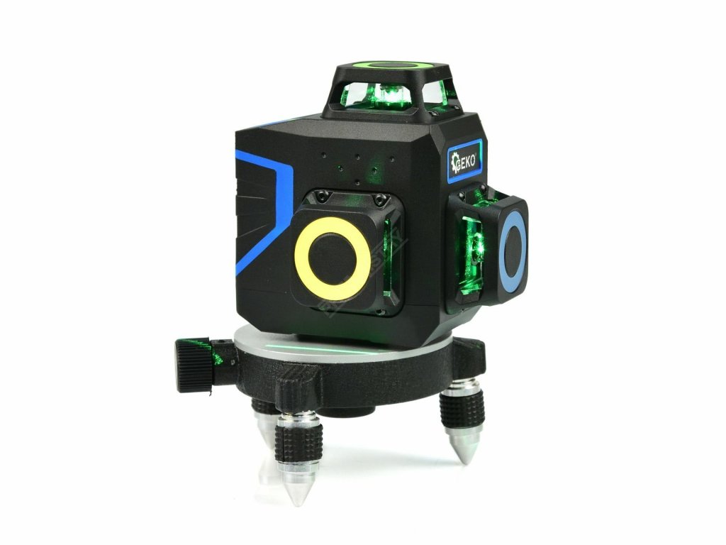 Laserová vodováha křížový laser měřidlo 3D 360° GEKO GEKO nářadí G03308