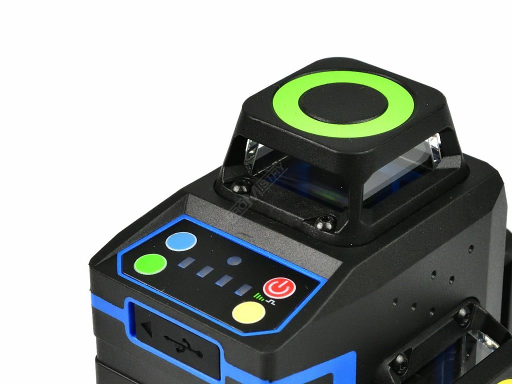 Laserová vodováha křížový laser měřidlo 3D 360° GEKO GEKO nářadí G03308