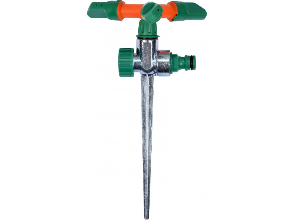 Zavlažovač 1/2" tříramenný se zinkovým bodcem Flo TO-89263