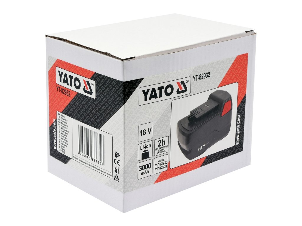 Baterie náhradní 18V Li-Ion pro YT-82931 Yato YT-82932