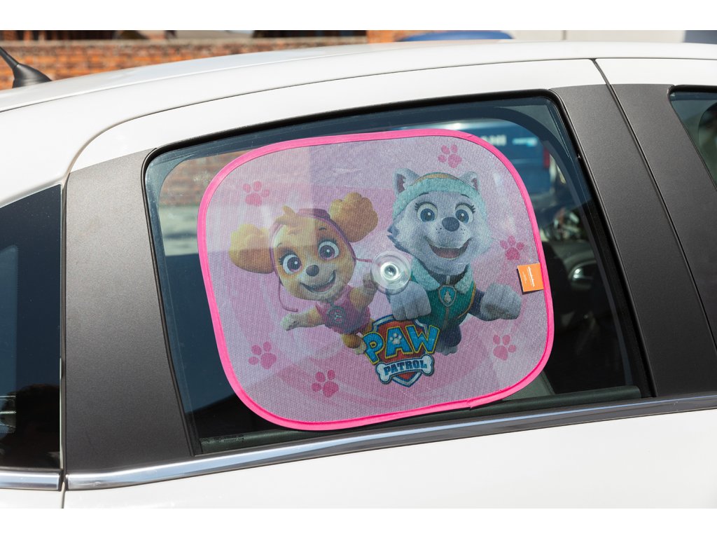 Clona sluneční na boční okno PAW PATROL GIRL 2ks Compass cz10240