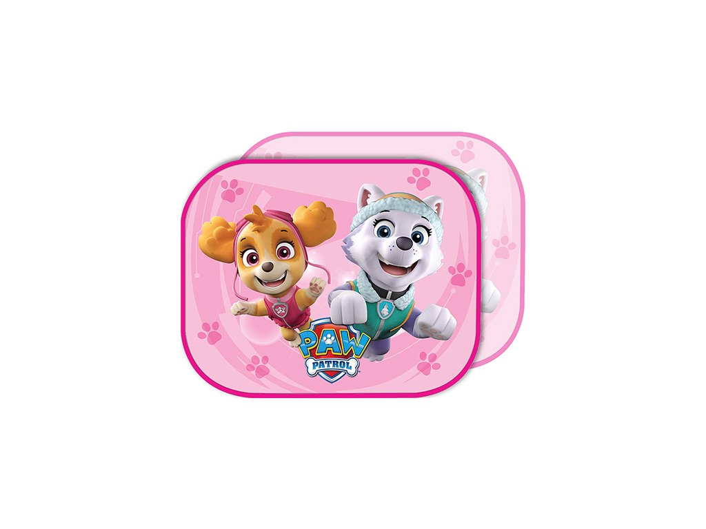 Clona sluneční na boční okno PAW PATROL GIRL 2ks Compass cz10240