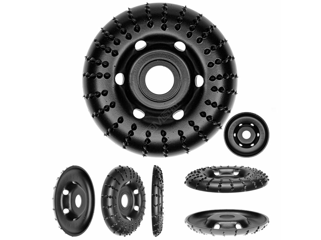 Rotační rašple radiální fréza R15 vypouklá 120 mm, jemná hrubost 1 DEDRA F692034