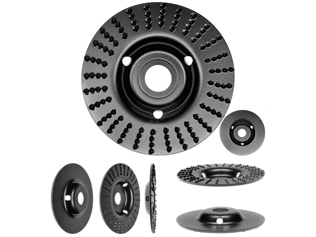 Rotační rašple zapuštěná 125 mm, jemná hrubost 1 DEDRA F692001