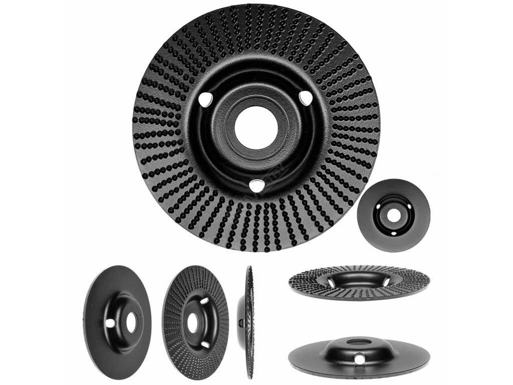 Rotační rašple zapuštěná 125 mm, dokončovací hrubost DEDRA F692003