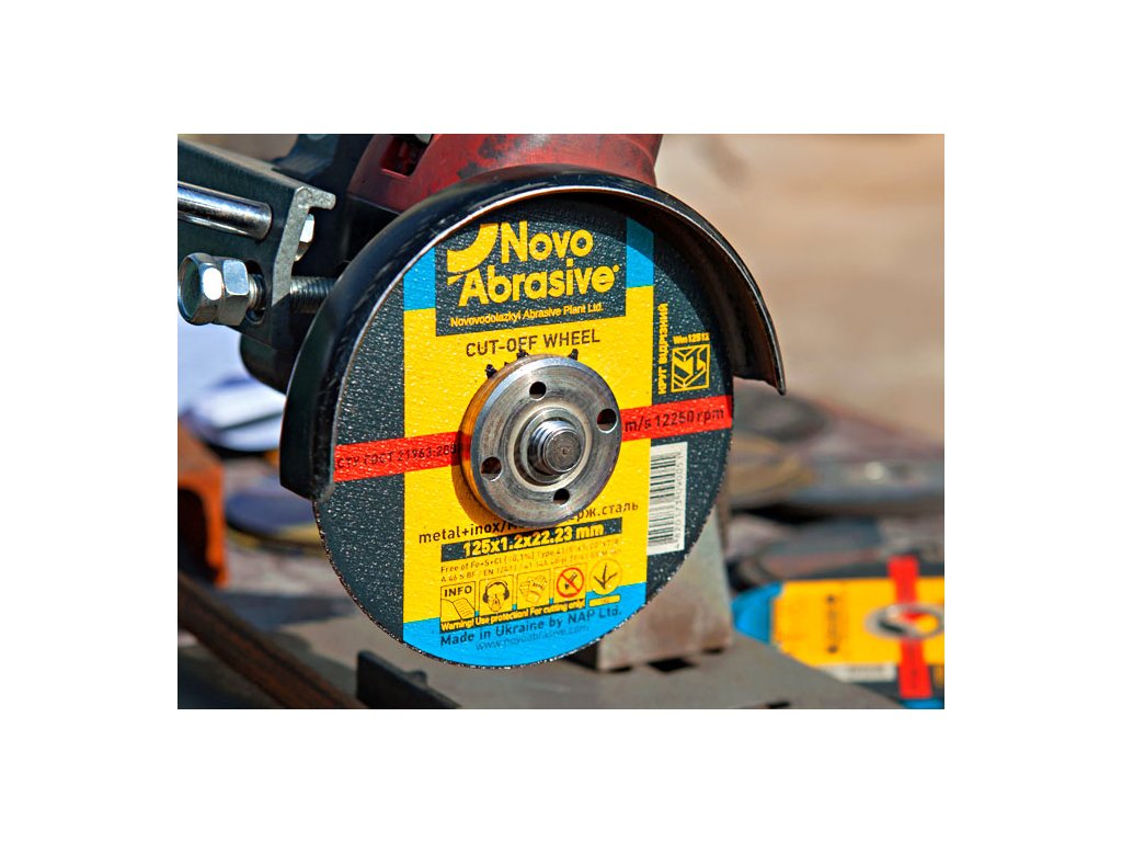 Brusný kotouč na ocel - 180x6,0x22,23 mm Novo Abrasive WG27/18060