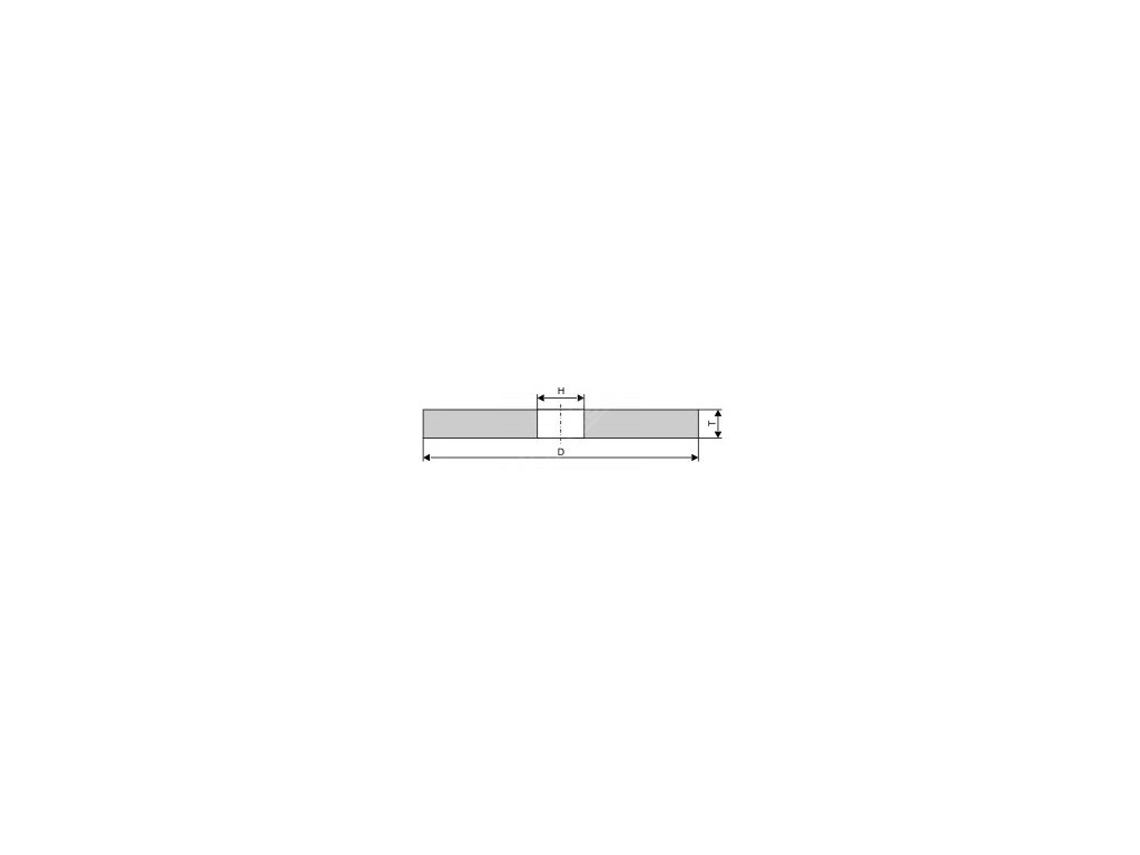 Řezný kotouč na kámen - 115x2,5x22,23 mm Novo Abrasive WS11525