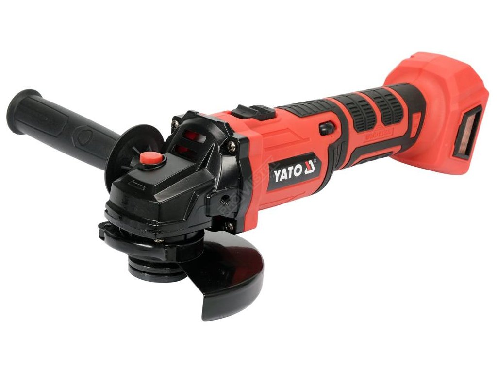 Bruska úhlová AKU 125 mm 18V 2000-9000 ot., bez baterie Yato YT-828291
