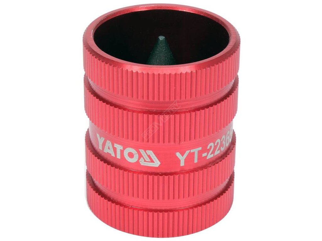 Odhrotovač pro ocelové a měděné trubky, 6 - 36 mm, oboustranný Yato YT-22365
