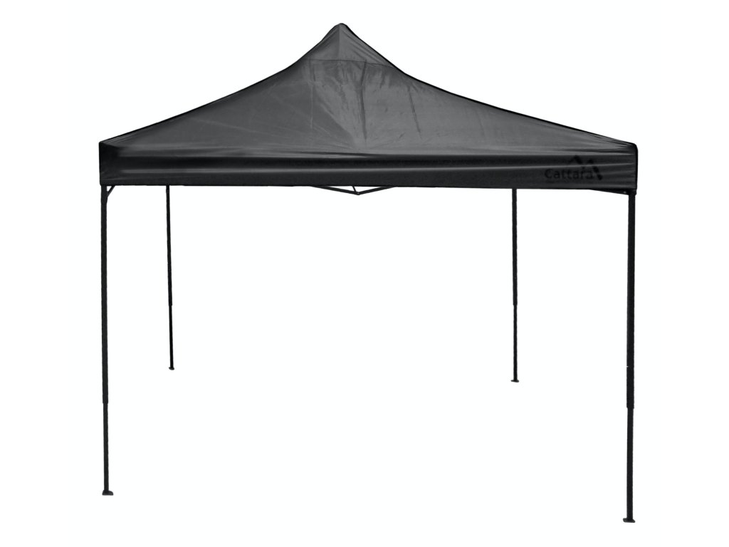 Párty stan nůžkový 3x3m šedý WATERPROOF Cattara 13342