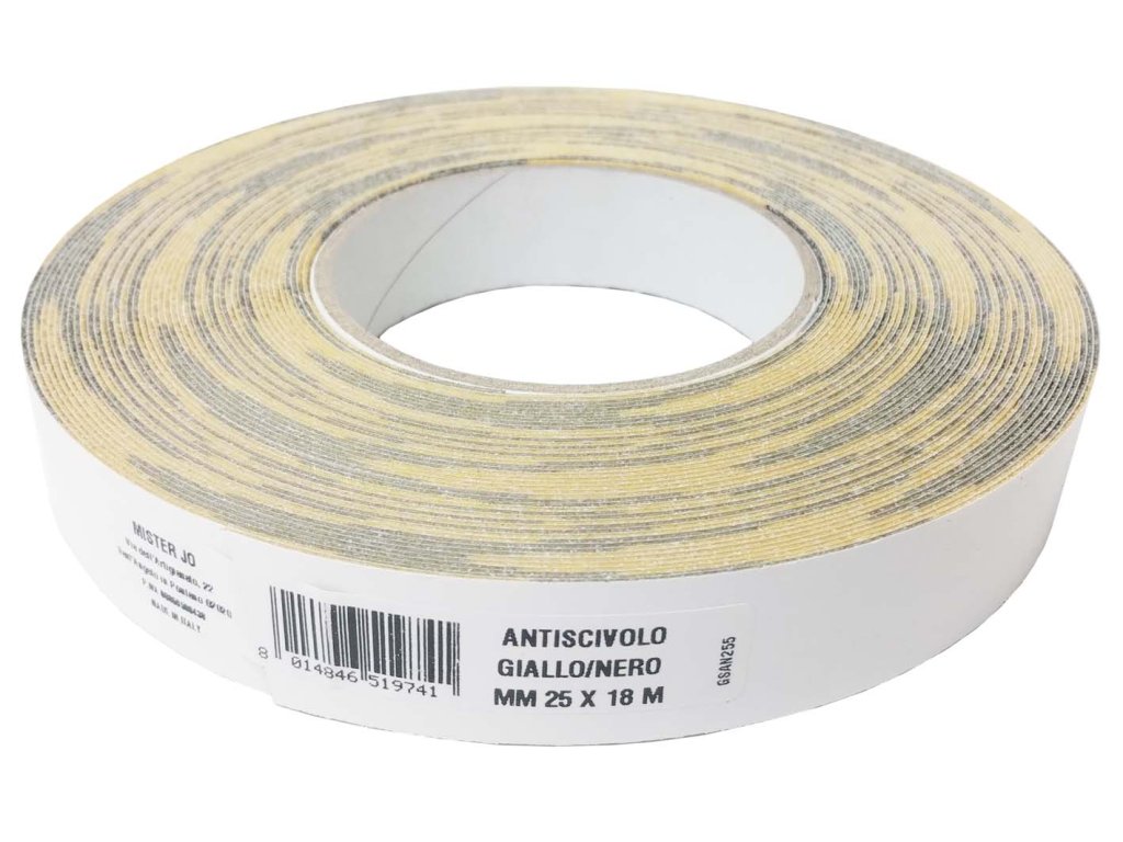 GEKO - Protiskluzový pás samolepící žluto/černá 25mm/18m GEKO G220/23