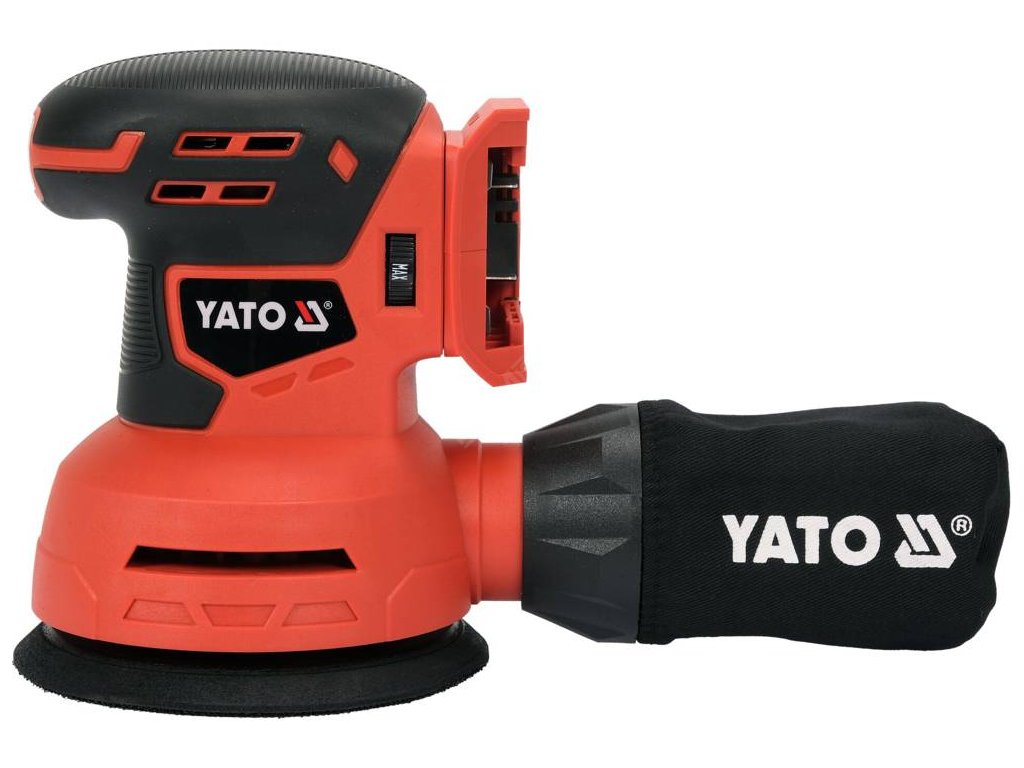 Bruska excentrická 125 mm AKU 18V (bez baterie) Yato YT-82753