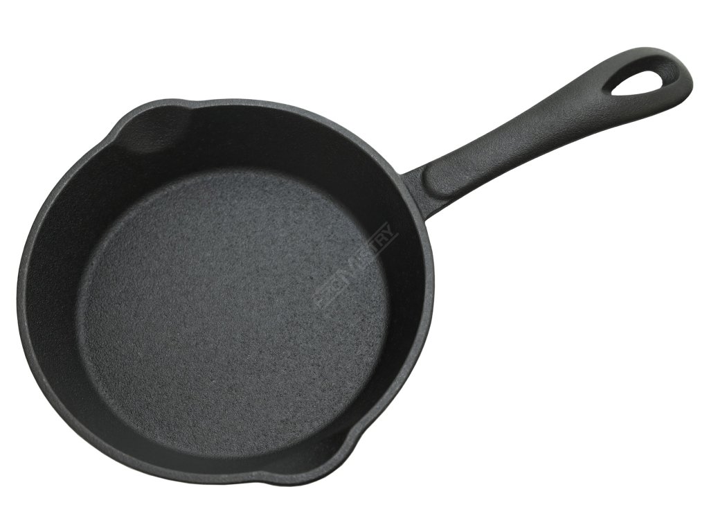 Grilovací pánev s držadlem LITINA 16cm Cattara 13059