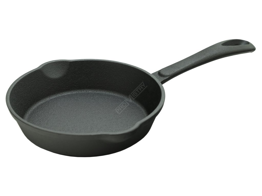Grilovací pánev s držadlem LITINA 16cm Cattara 13059