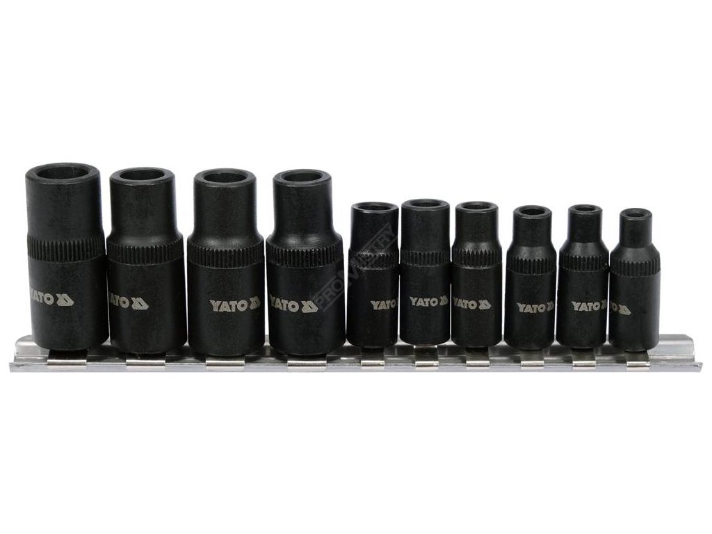 Nástavce pro závitníky 1/4"; 3/8" Yato YT-29280