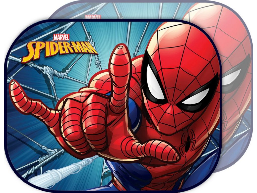 Clona sluneční na boční okno SPIDERMAN 2ks Compass cz10243