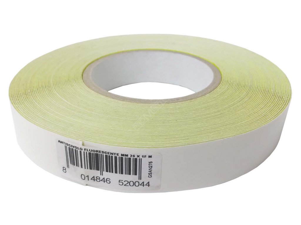 GEKO - Protiskluzový pás samolepící žlutá fluorescenční 25mm/18m GEKO G220/25