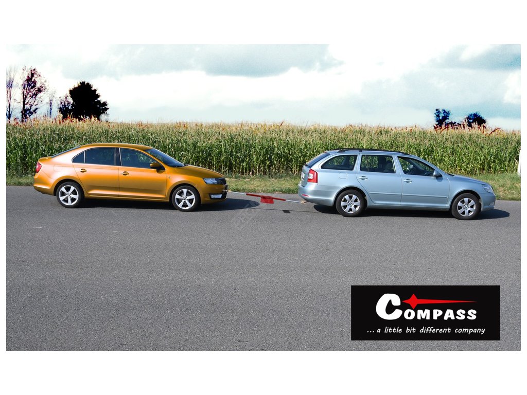 Tažná tyč 3000kg TÜV/GS odpružená Compass 01246