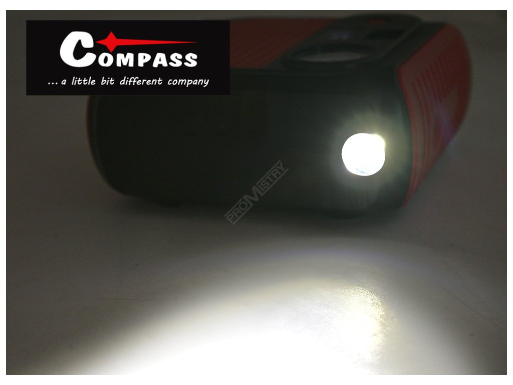 Powerbanka JUMP STARTER 8.000mAh 500A + kompresor Compass 07166