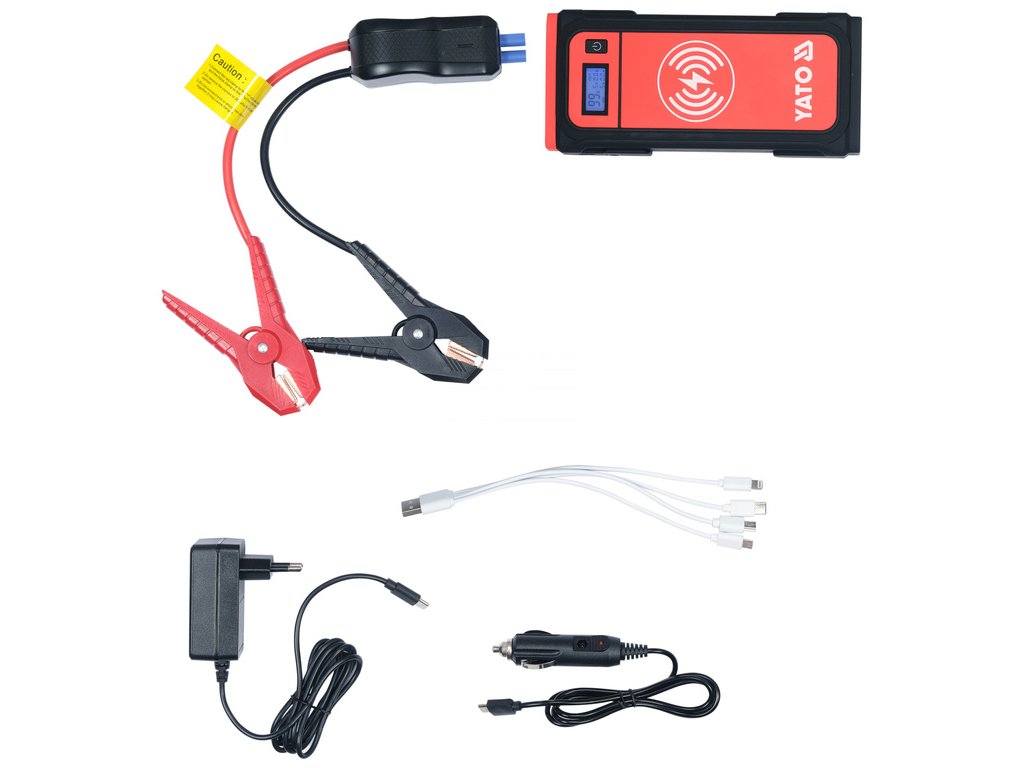 Startovací zdroj a powerbanka 16000 mAh Yato YT-83085