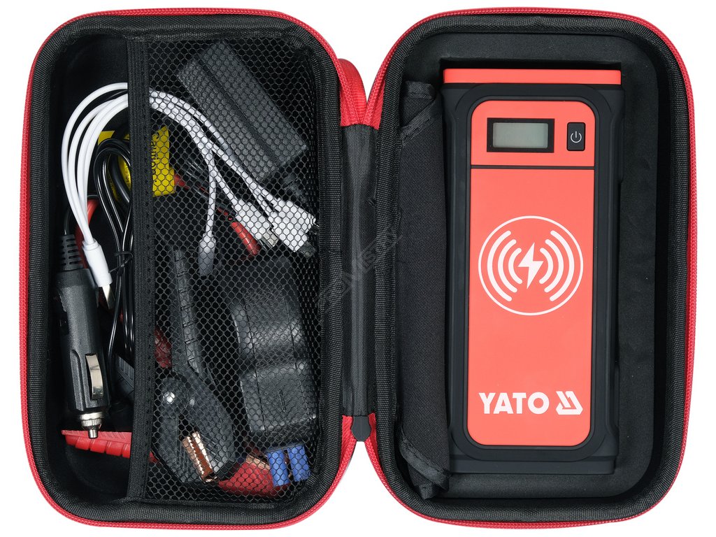 Startovací zdroj a powerbanka 16000 mAh Yato YT-83085