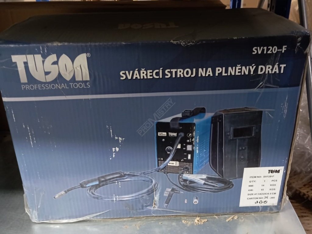 TUSON - Svářecí stroj na plněný drát SV120-F + drát 1099 II. jakost TUSON SV120-F-AK-A