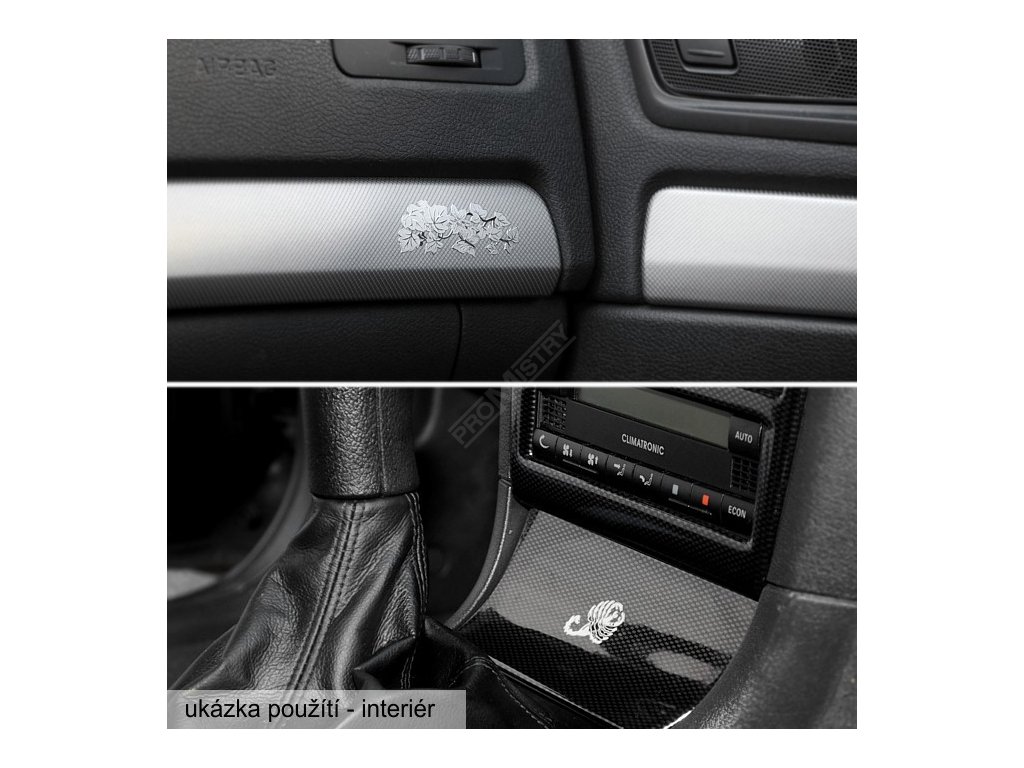 Znak TUNING samolepící METAL malý Compass 35350