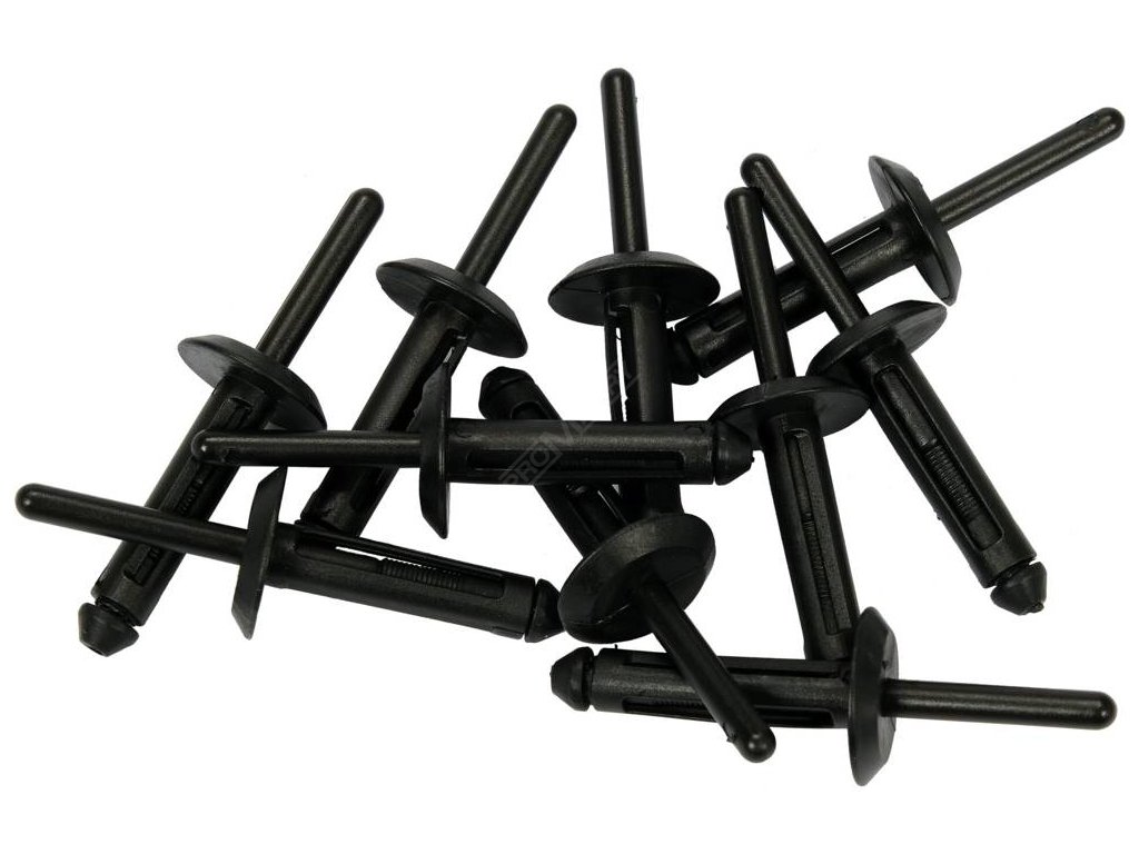 Nýty platové 6,6 x 17,2 mm 10ks Yato YT-35983