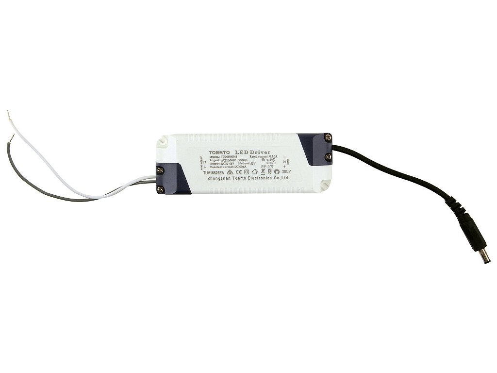 Stropní LED svítidlo do podhledu, 300x300x15mm, 18W, 80LED, 1150lm Yato YT-81941