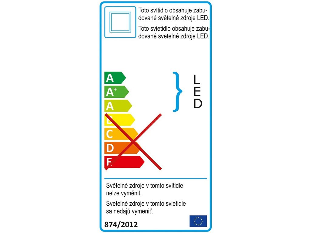 Stropní LED svítidlo do podhledu, 300x300x15mm, 18W, 80LED, 1150lm Yato YT-81941