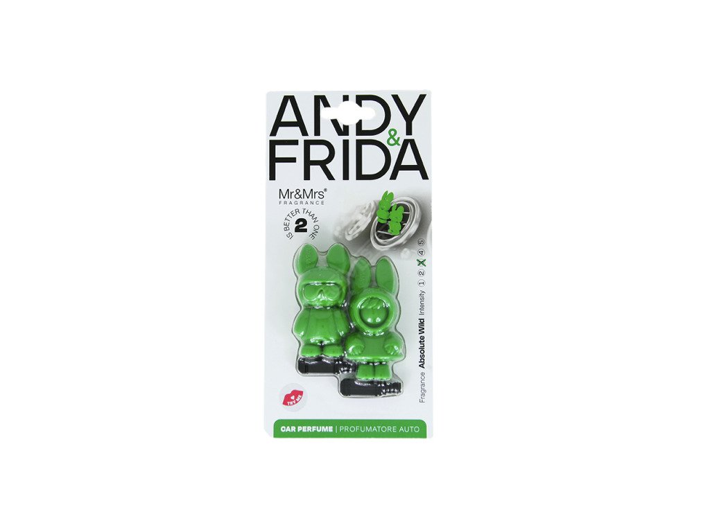 Osvěžovač Mr&Mrs Fragrance ANDY & FRIDA Absolute Wild Zelený amJANDFRI03