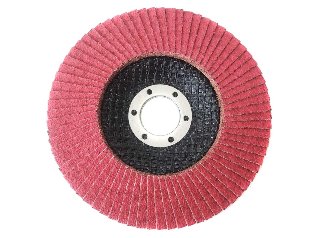 Lamelový brusný kotouč 125mm/80 - keramický MAGG BKC125080