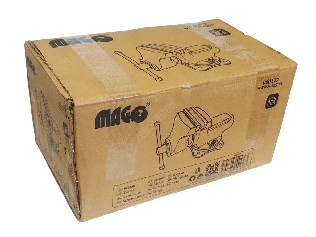 Svěrák 125 mm MAGG 080177