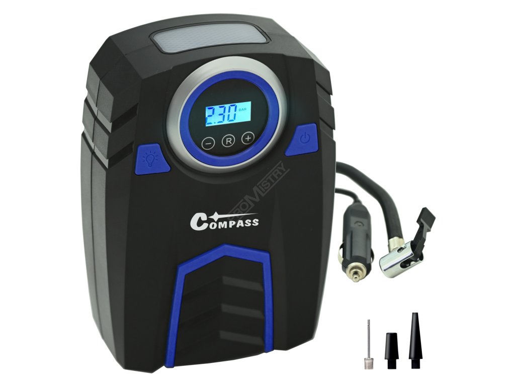 Kompresor 12V CORA se světlem Compass 07189