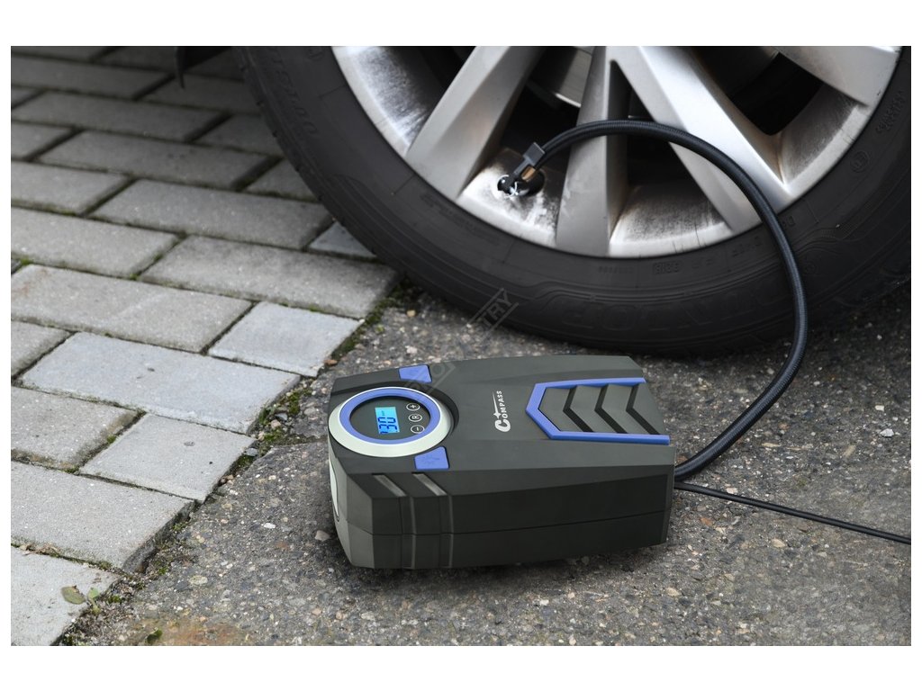Kompresor 12V CORA se světlem Compass 07189