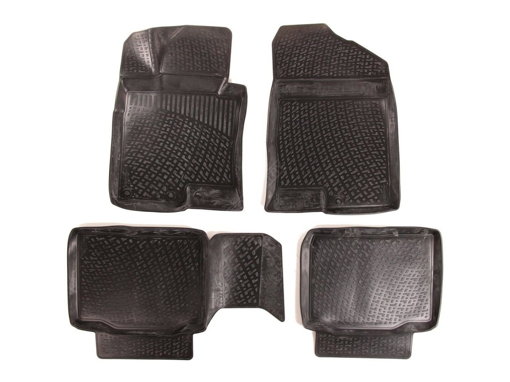 Gumové koberce Kia Optima III Sedan (K5) (TF) (10-) (3D) SIXTOL SIXTOL HBC09032