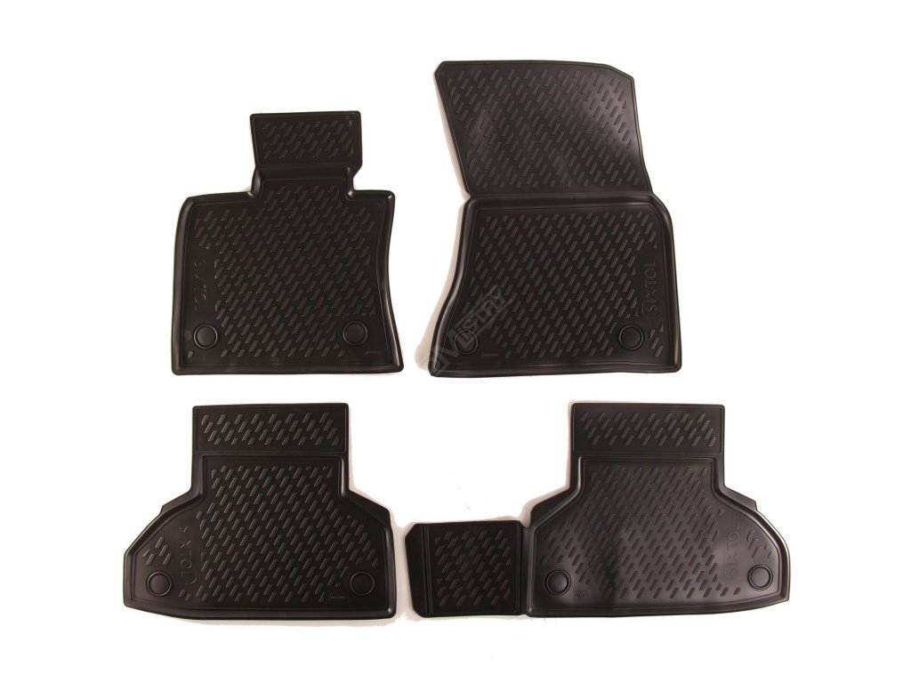 Gumové koberce BMW X6, 2014->, F16 SIXTOL SIXTOL HBC10495