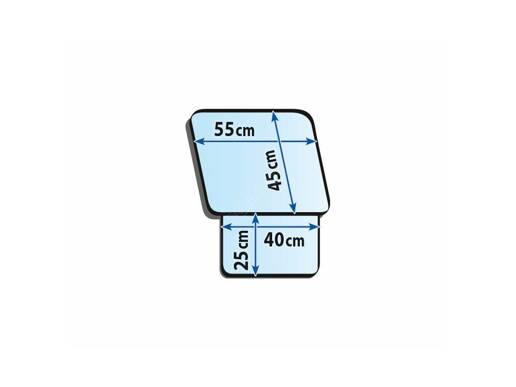 Ochranná podložka pod autosedačku SIXTOL SIXTOL KEG5-3150-783-4010