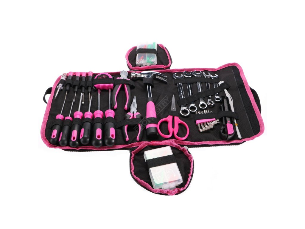 Sada nářadí HOME PINK 120 BAG