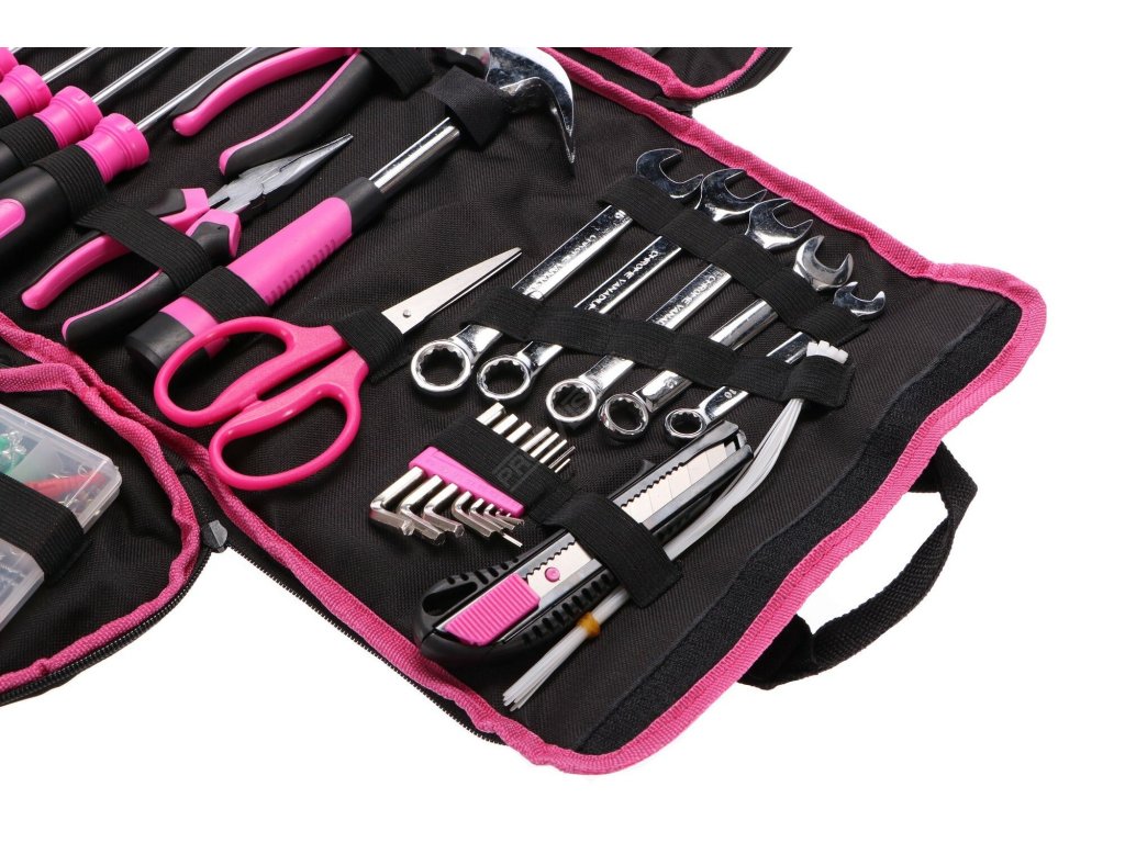 Sada nářadí HOME PINK 120 BAG
