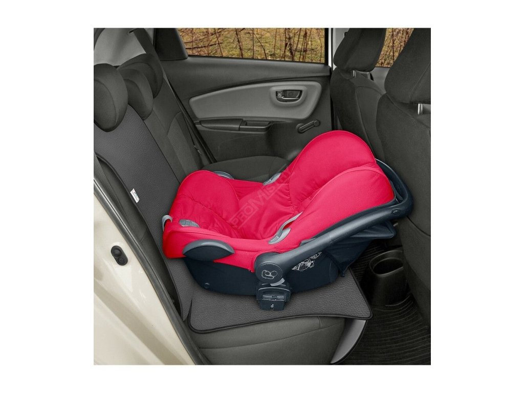 Ochranná podložka pod autosedačku pro přepravu dětí JUNIOR Artificial Leather šedá SIXTOL SIXTOL KEG5-3151-244-3020