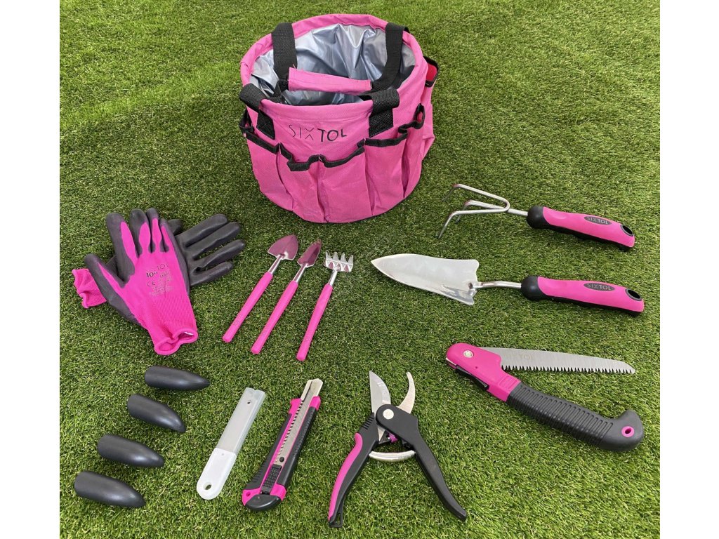 Sada zahradního nářadí GARDEN PINK 10