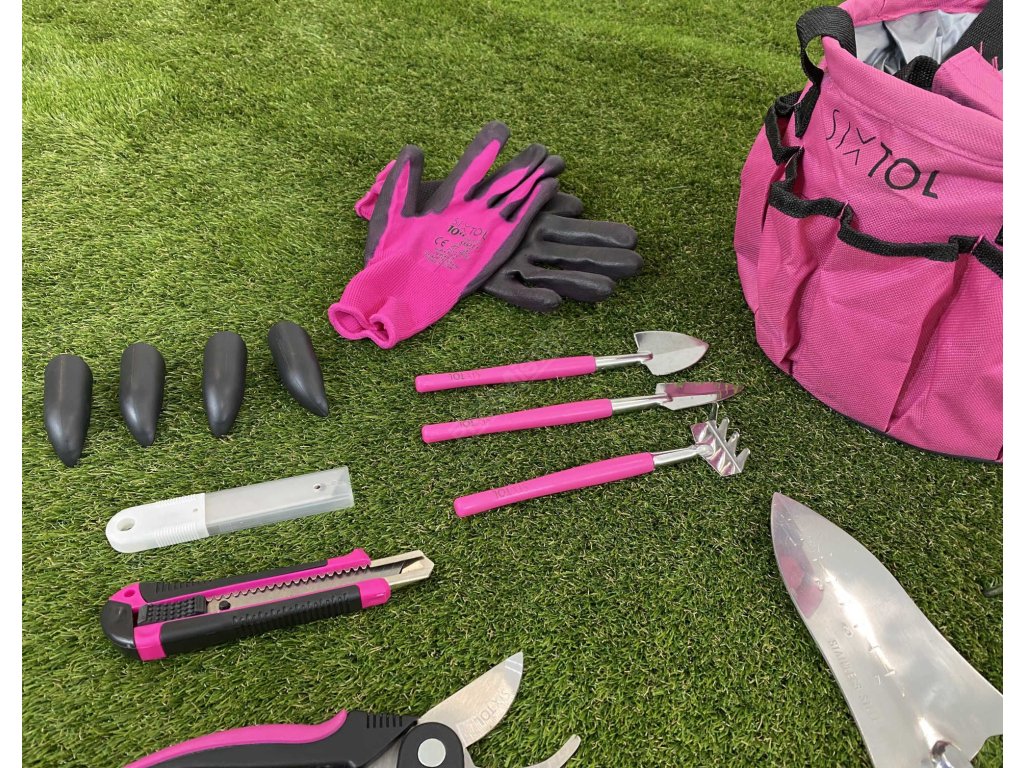 Sada zahradního nářadí GARDEN PINK 10