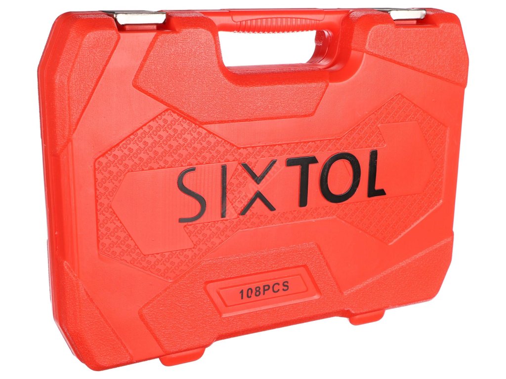 SET 2 Gola sada CRV 108 profi + Dětské nářadí KIDS 12 + Čepice s čelovkou B-HAT, černá SIXTOL SIXTOL SXSET002