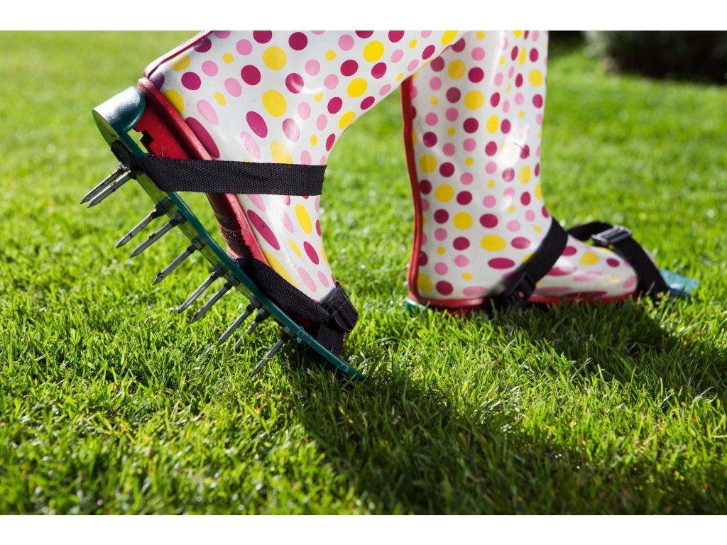 Provzdušňovač trávníku na obuv GRASS AIR